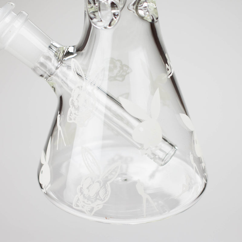 O 12" Luxury Design Glow in the Dark Glass Bong