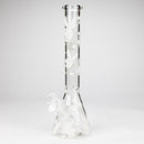 12" 5mm Luxury Design Glow in the Dark Glass Bong Glass Bong Super Supplys Inc Design C