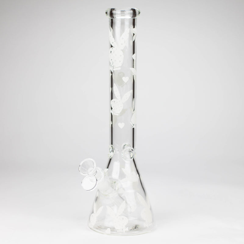 O 12" Luxury Design Glow in the Dark Glass Bong