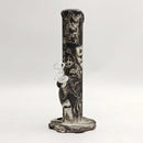 Fortune | 10" Hydrographic Silicone Waterpipe-Assorted [SP1010P] Resin · Silicone · Plastic Bong Fortune