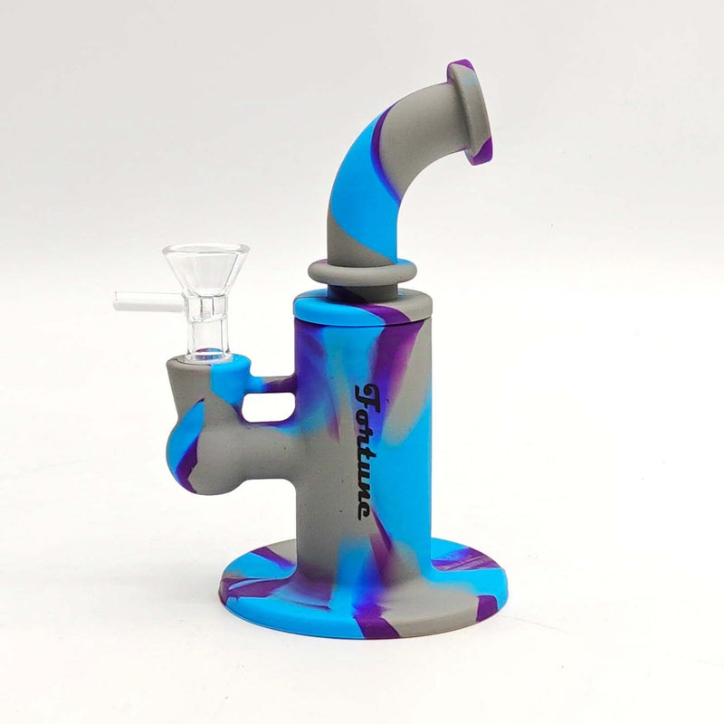 O Fortune | 6.5" Silicone Waterpipe-Assorted [SP1056]