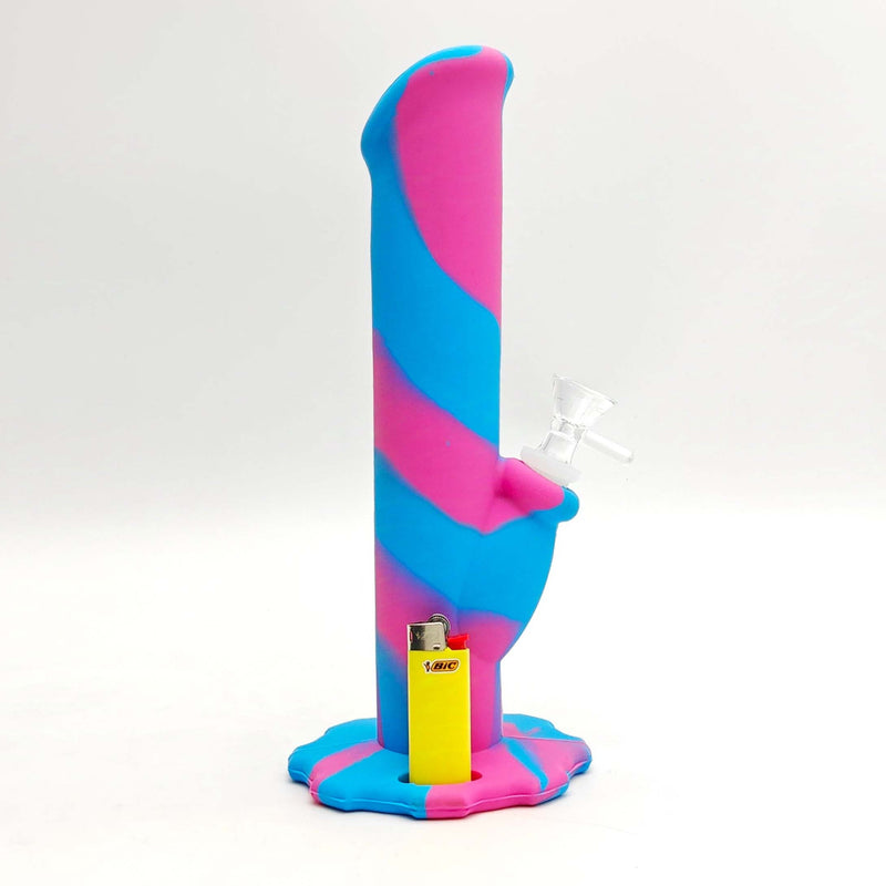 O Fortune | 10" Silicone Waterpipe-Assorted [SP1010]