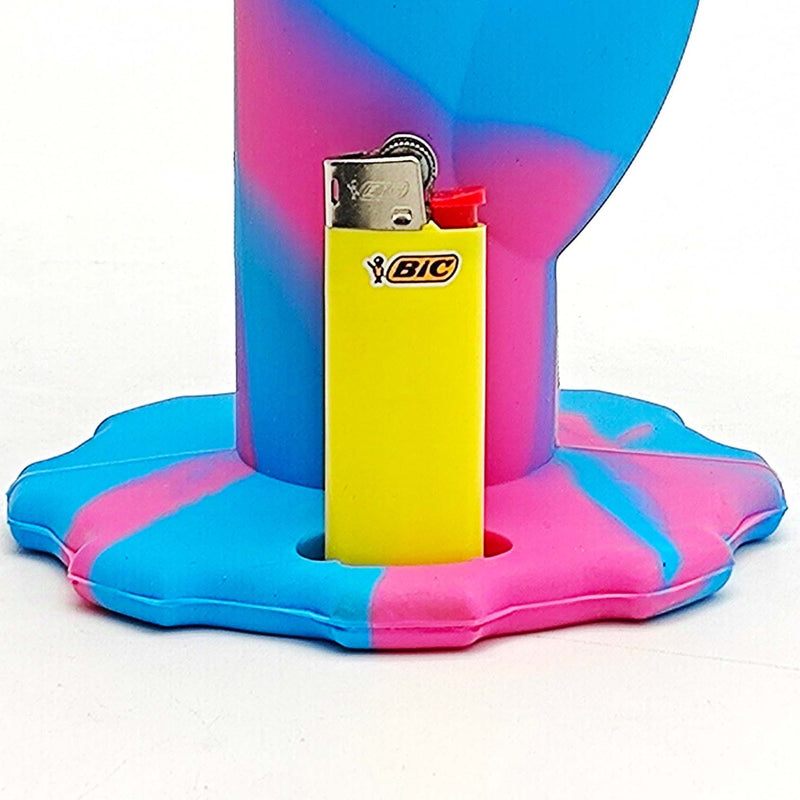 O Fortune | 10" Silicone Waterpipe-Assorted [SP1010]