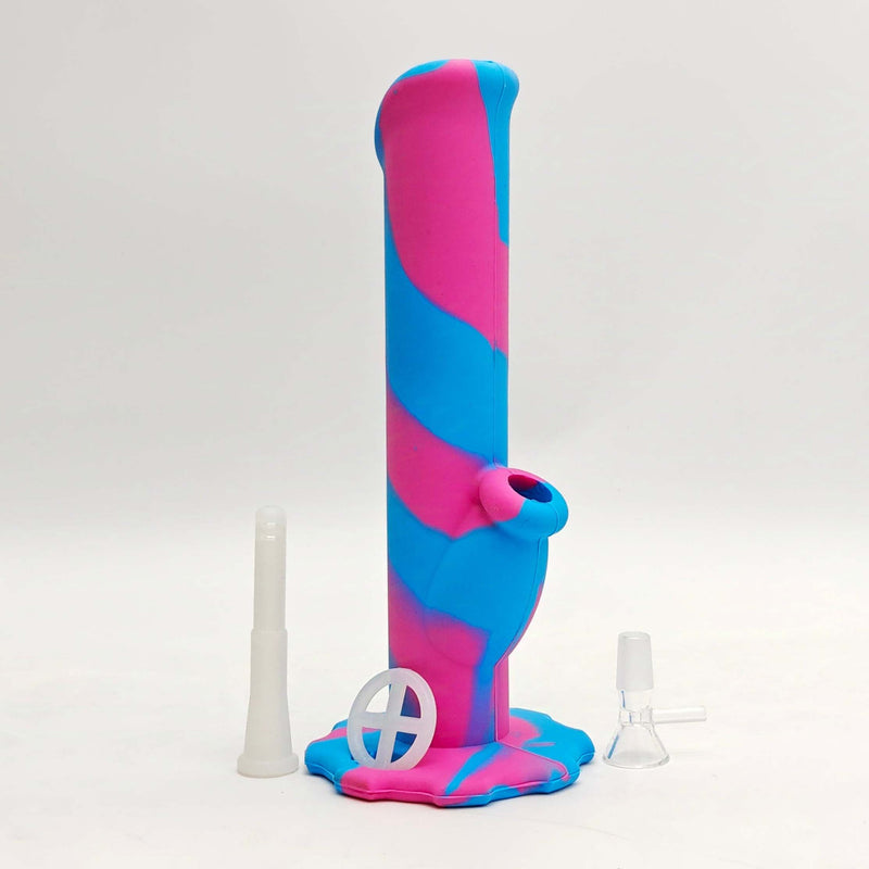 O Fortune | 10" Silicone Waterpipe-Assorted [SP1010]