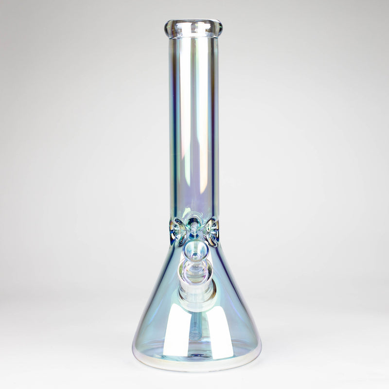 Infyniti | 13.5" Electroplate tube glass water bong [GP2012] Glass Bong ONE