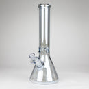 Infyniti | 13.5" Electroplate tube glass water bong [GP2012] Glass Bong ONE Small Blue
