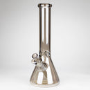 Infyniti | 13.5" Electroplate tube glass water bong [GP2012] Glass Bong ONE Smoky