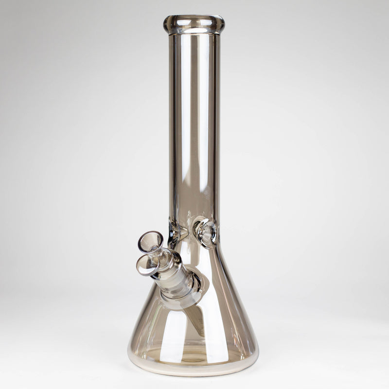 Infyniti | 13.5" Electroplate tube glass water bong [GP2012] Glass Bong ONE Smoky