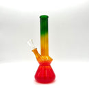 10 " Rasta Color Water pipe-Designs Assorted Glass Bong NIBO Distribution