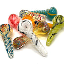 Inside out Glass Pipe 3.5" Assorted Design Glass Pipe NIBO Distribution