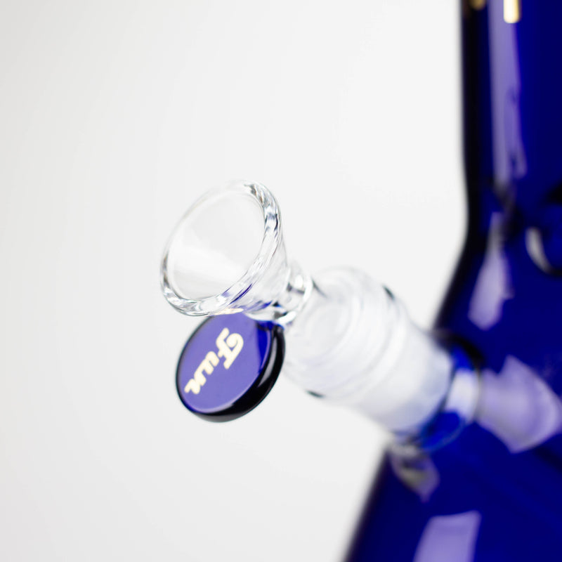 O 10"  4mm Coloured Glass Bong Assorted Colour