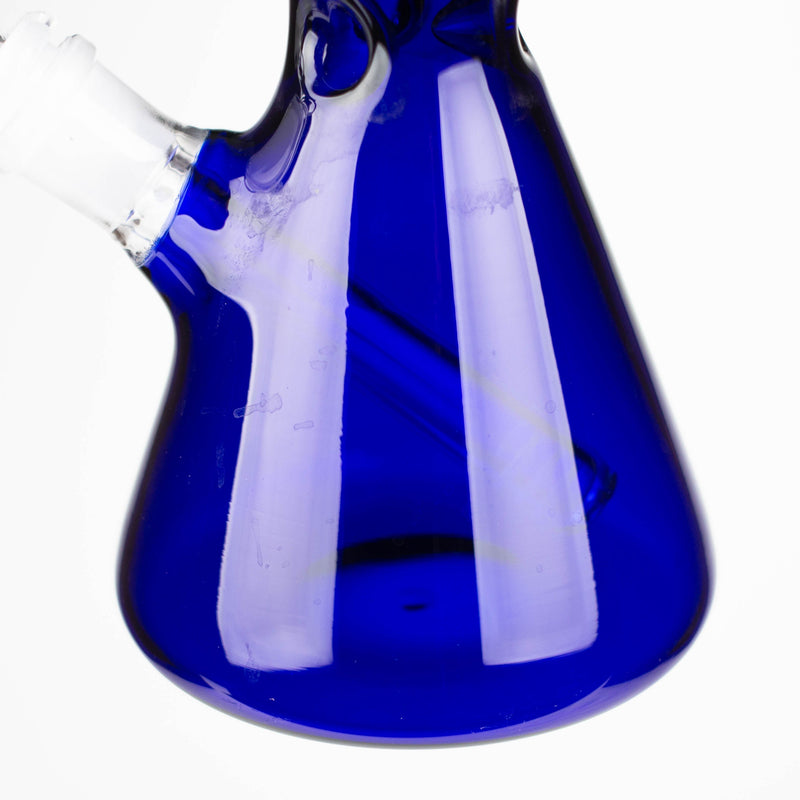 O 10"  4mm Coloured Glass Bong Assorted Colour