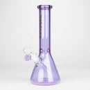 Fortune | 10" 4mm Coloured Glass Bong Assorted Colour Glass Bong Fortune Purple