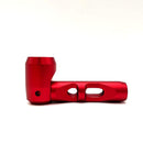 Metal hand pipe with glass bowl and tube Metal Pipe NIBO Distribution