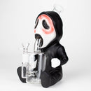 9.8'' Vinyl Death Ghost Water Pipe [YS-458] Resin · Silicone · Plastic Bong JJ Distribution