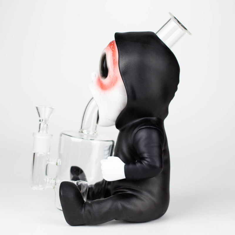 O 9.8'' Vinyl Death Ghost Water Pipe