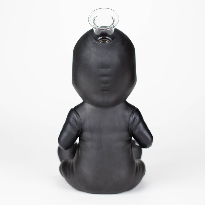 9.8'' Vinyl Death Ghost Water Pipe [YS-458] Resin · Silicone · Plastic Bong JJ Distribution