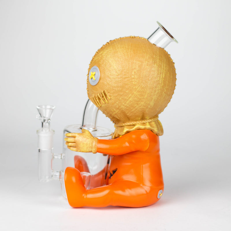 O 9.8'' Vinyl Pumpkin Ghost Baby Water Pipe