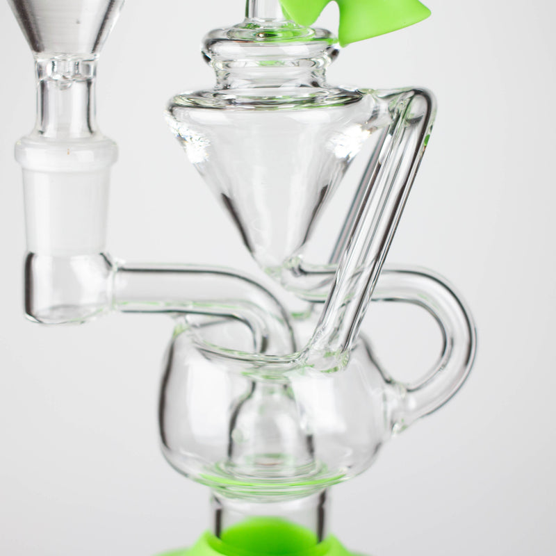 O 7.7" Alien Functional Glass Water pipe