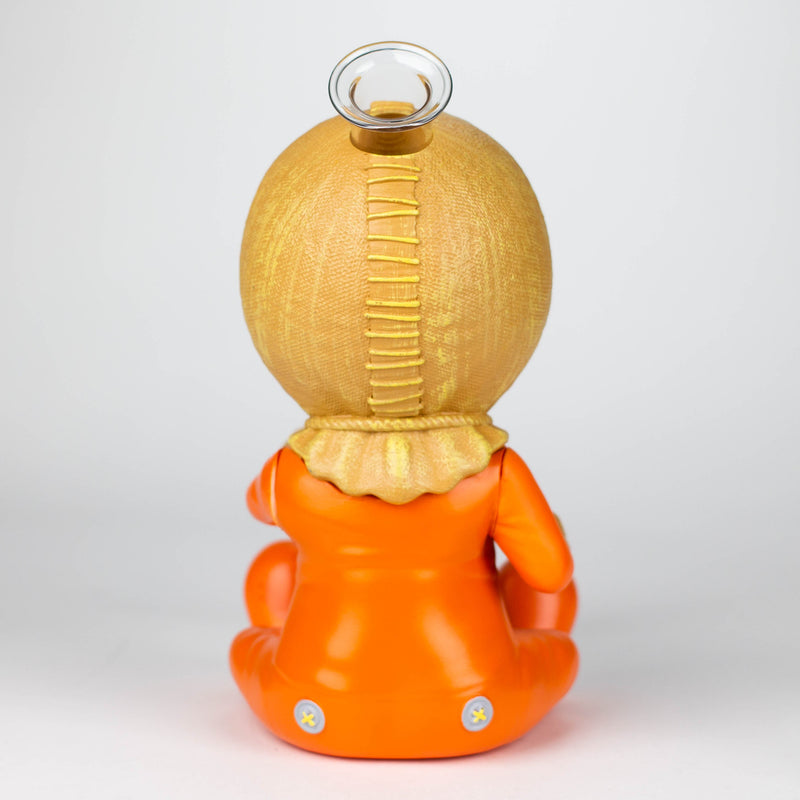 O 9.8'' Vinyl Pumpkin Ghost Baby Water Pipe