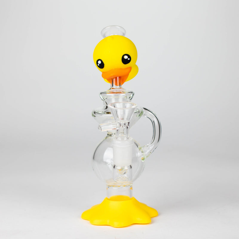 O 7.5"Duck Functional Glass Water pipe