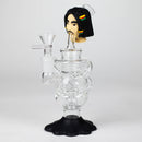 7.6"Marley functional glass water pipe Glass Bong YHS Smoke