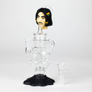 7.6"Marley functional glass water pipe Glass Bong YHS Smoke