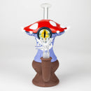 7.2" Vinyl Mushroom Monster Water Pipe Resin · Silicone · Plastic Bong YHS Smoke