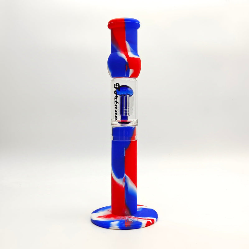 Fortune | 10" Silicone Tree Perc Waterpipe_3