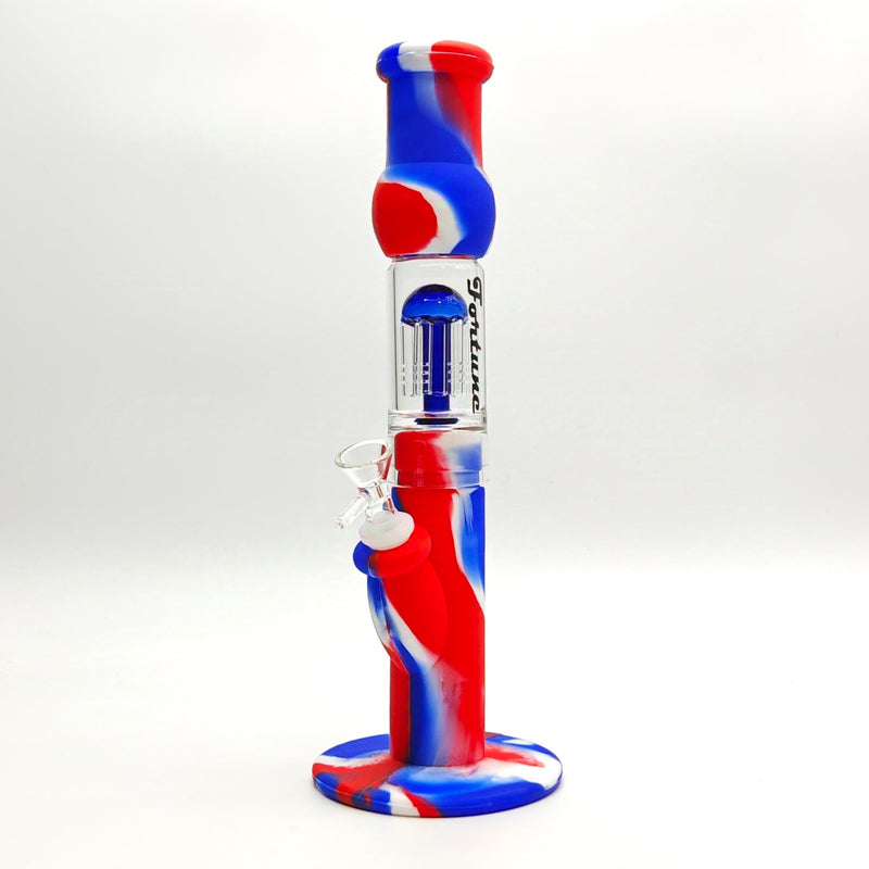 Fortune | 10" Silicone Tree Perc Waterpipe_1