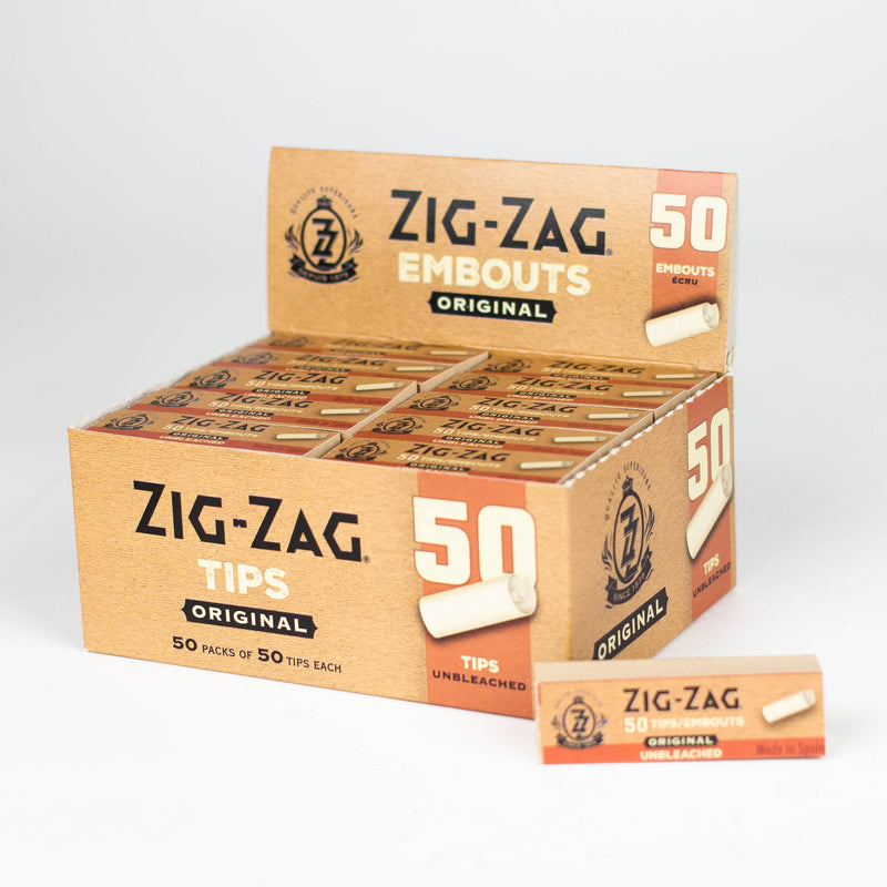 O ZIG-ZAG | Unbleached Original Tips box of 50