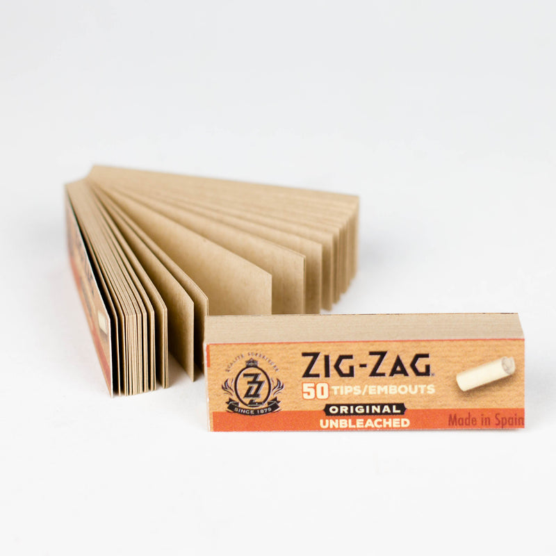 O ZIG-ZAG | Unbleached Original Tips box of 50