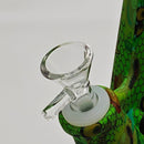 Fortune | 13-½" Graphic Silicone Straight Shooter [SP1008P] Resin · Silicone · Plastic Bong Fortune