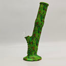 Fortune | 13-½" Graphic Silicone Straight Shooter [SP1008P] Resin · Silicone · Plastic Bong Fortune