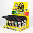 StriKo | Bob Marley Easy Grip single flame Refillable Torch lighter Display of 15 Torch BB Canada