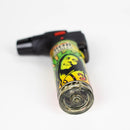 StriKo | Bob Marley Easy Grip single flame Refillable Torch lighter Display of 15 Torch BB Canada