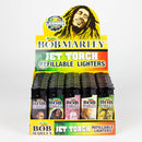 STRiKO | Bob Marley Refillable torch lighter Box of 50 Lighter BB Canada