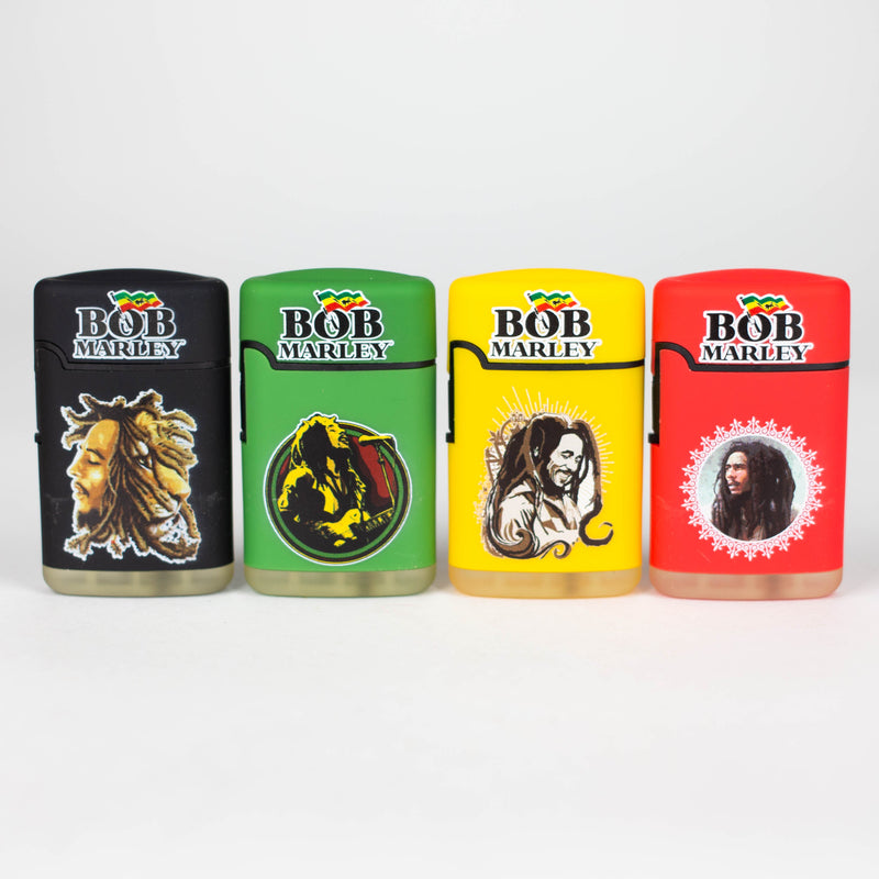 O StriKo | Bob Marley single flame Refillable Torch lighter Display of 20