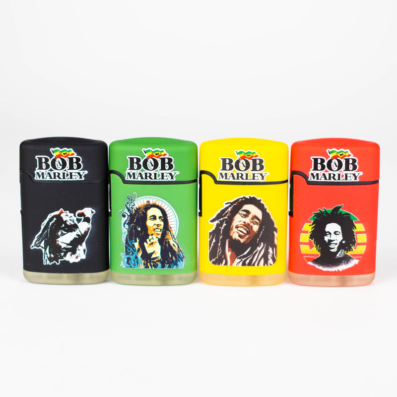 O StriKo | Bob Marley single flame Refillable Torch lighter Display of 20