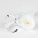Fortune | 14mm Joint Handle Bowl Bowl · Banger · Oil Burner Fortune White