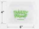 Smelly Proof Storage Bags 10 Pack Zip Bag NIBO Distribution CLEAR - S