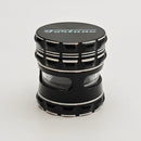 Fortune | 4 Parts 60mm x 65mm Aluminum Grinder Regular Grinder Fortune Black