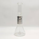 14" Metal Detachable Glass Bong Assorted Colours Glass Bong Super Supplys Inc Silver