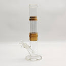 13.5" Detachable Airflow Straight Shooter Glass Bong Super Supplys Inc Gold