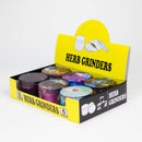 63*42mm 4 Layes R&M Design Metal Grinder Box Of 6 Display Pack Super Supplys Inc