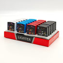 Cartoon Design Oil Lighter Box of 24 Lighter Super Supplys Inc