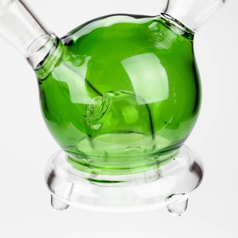 O 6" Apple glass water bong