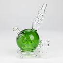 6" Apple glass water bong Glass Bong Bongzie Smokes
