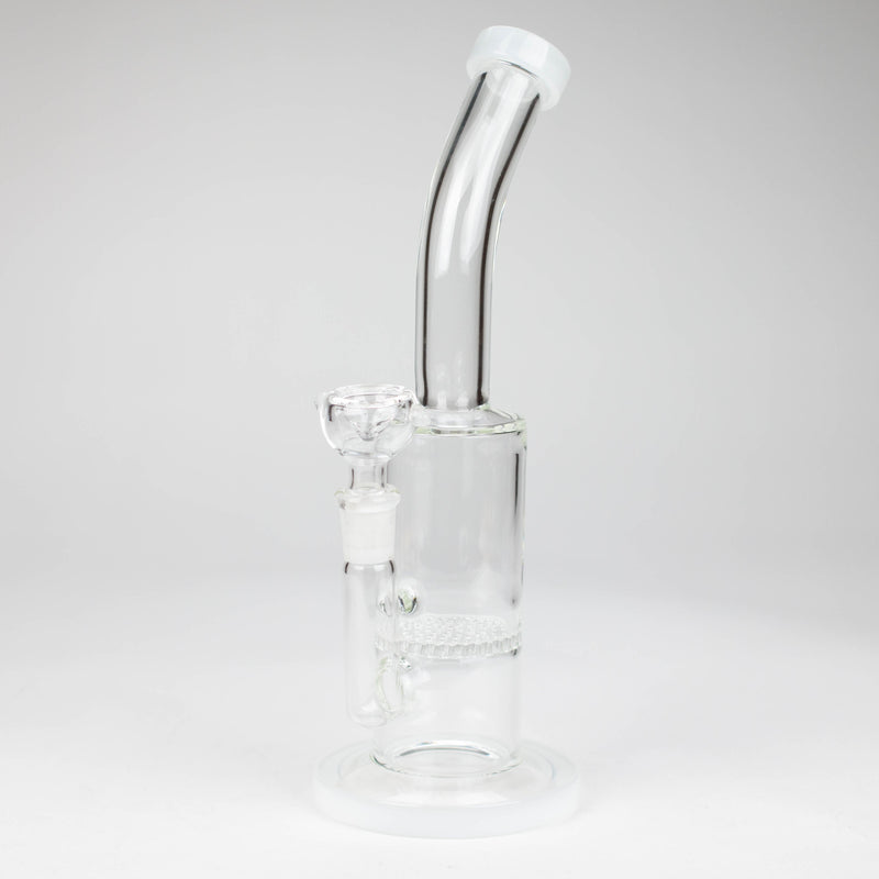 O 11" honeycomb glass water pipe