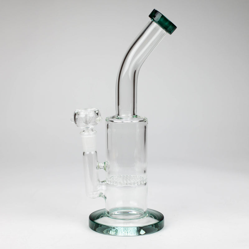 O 11" honeycomb glass water pipe